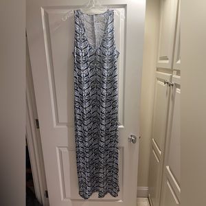 Lilly Pulitzer cotton jersey maxi dress size M